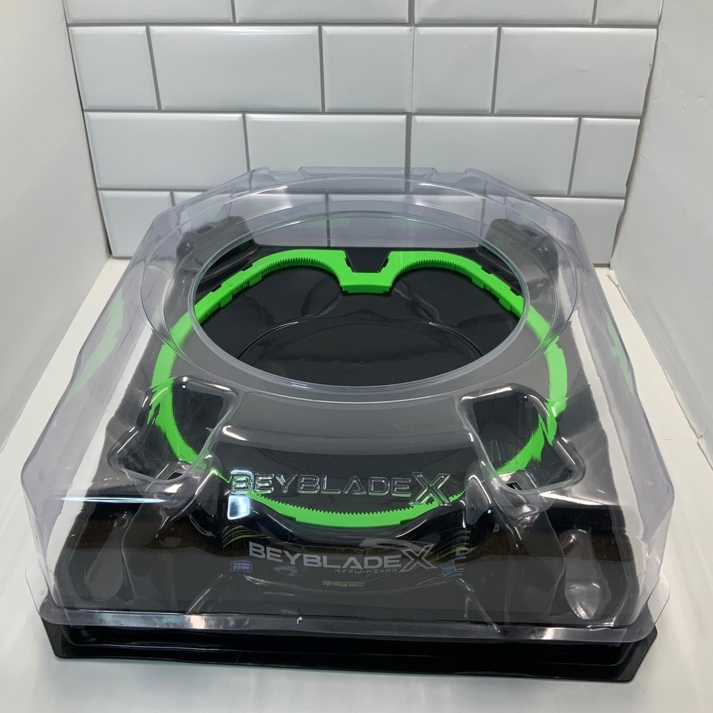Takara Tomy Beyblade X Xtreme Stadium Black Green Battle Arena UX-04